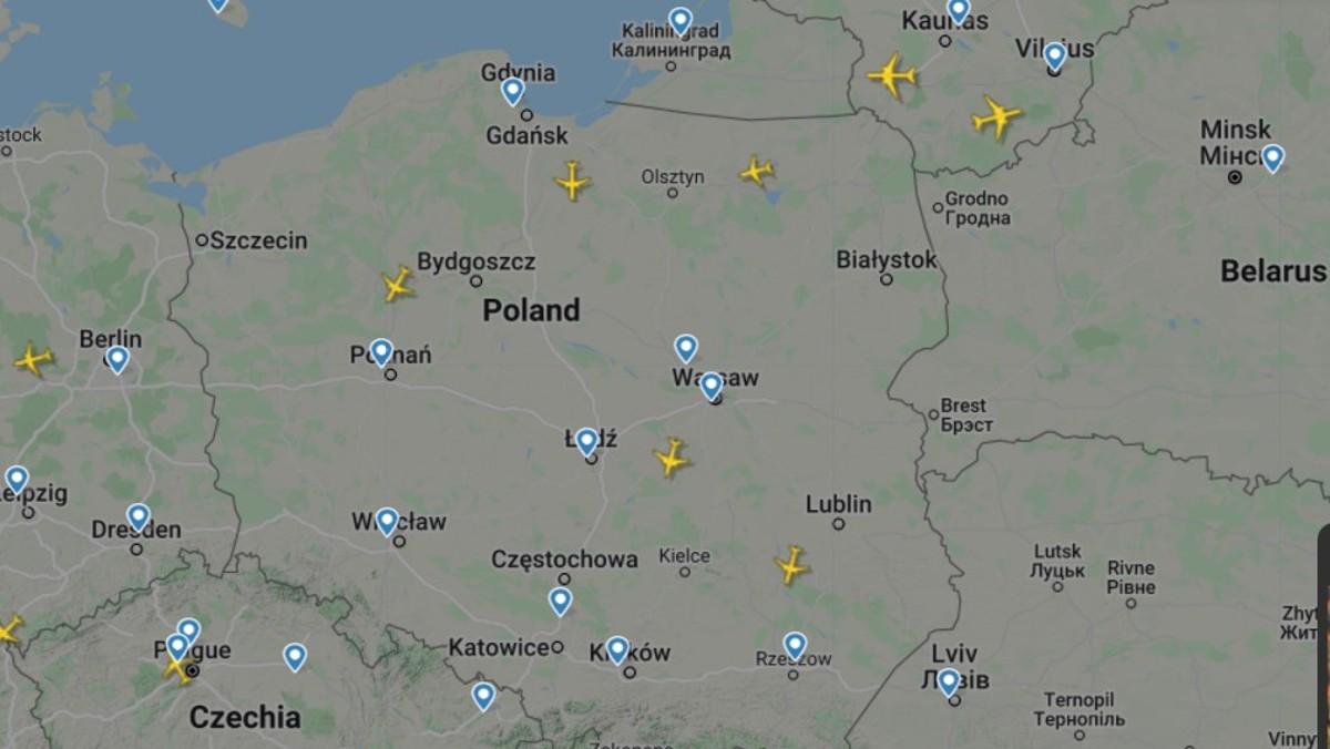 Wojna na Ukrainie. Rosyjskie samoloty nad Polską latają jak gdyby nigdy nic