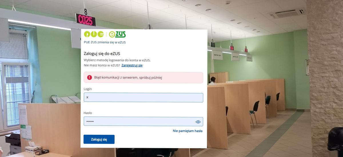 Przykra wpadka ZUS-u. Nowa platforma internetowa nie działa
