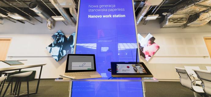 Nanovo wyrzuca z oddziałów banków tradycyjny papier. Jeden chętny już się zdecydował