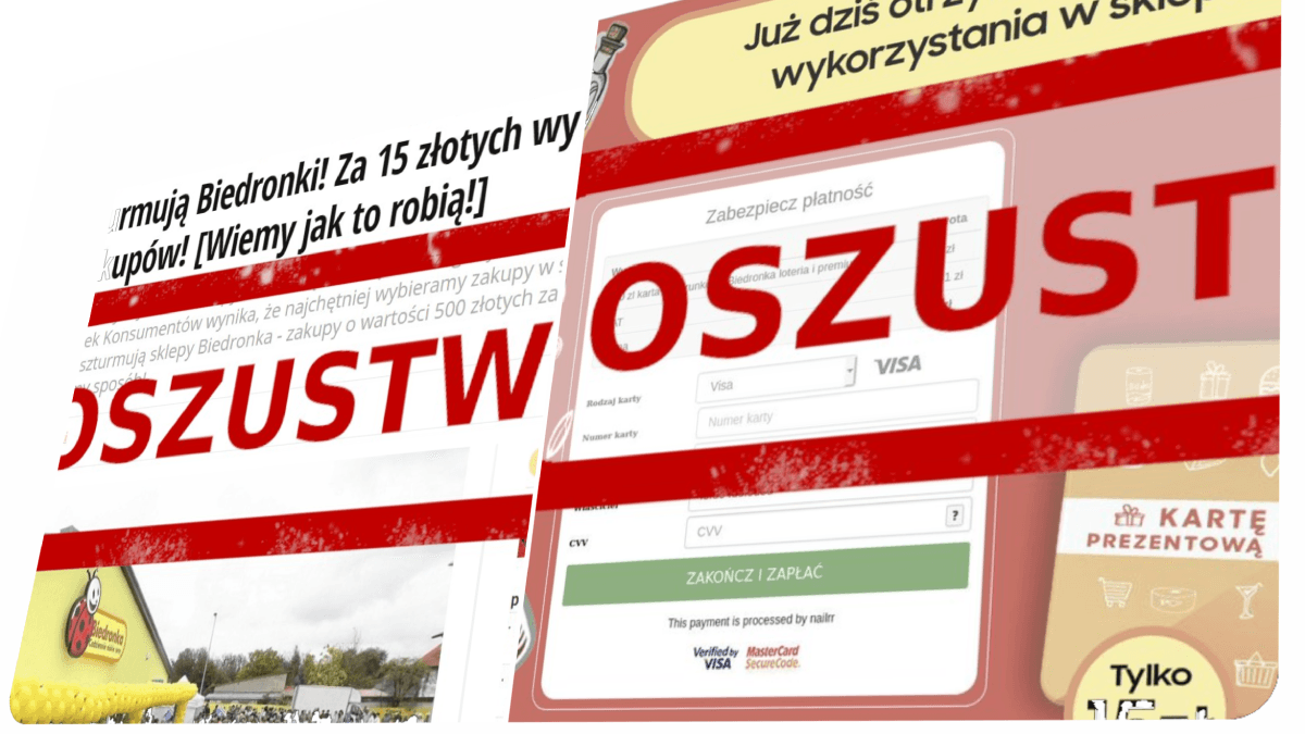 Oszukańcza promocja w Biedronce. Polskidziennik.pl kusi darmowymi zakupami za pięć stów