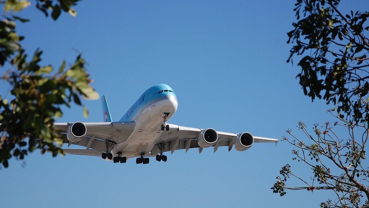 emisja dwutlenku węgla samoloty