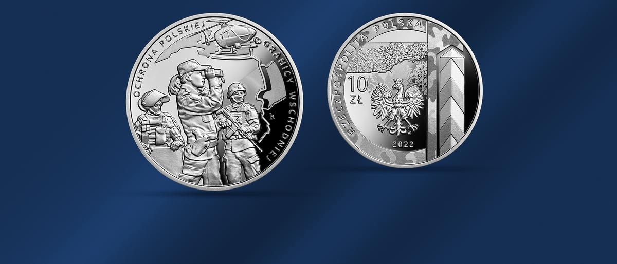„Ochrona polskiej granicy wschodniej” – moneta kolekcjonerska NBP