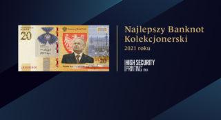 Ważna nagroda dla NBP. Banknot „Lech Kaczyński. Warto być Polakiem” najlepszym banknotem kolekcjonerskim roku 2021