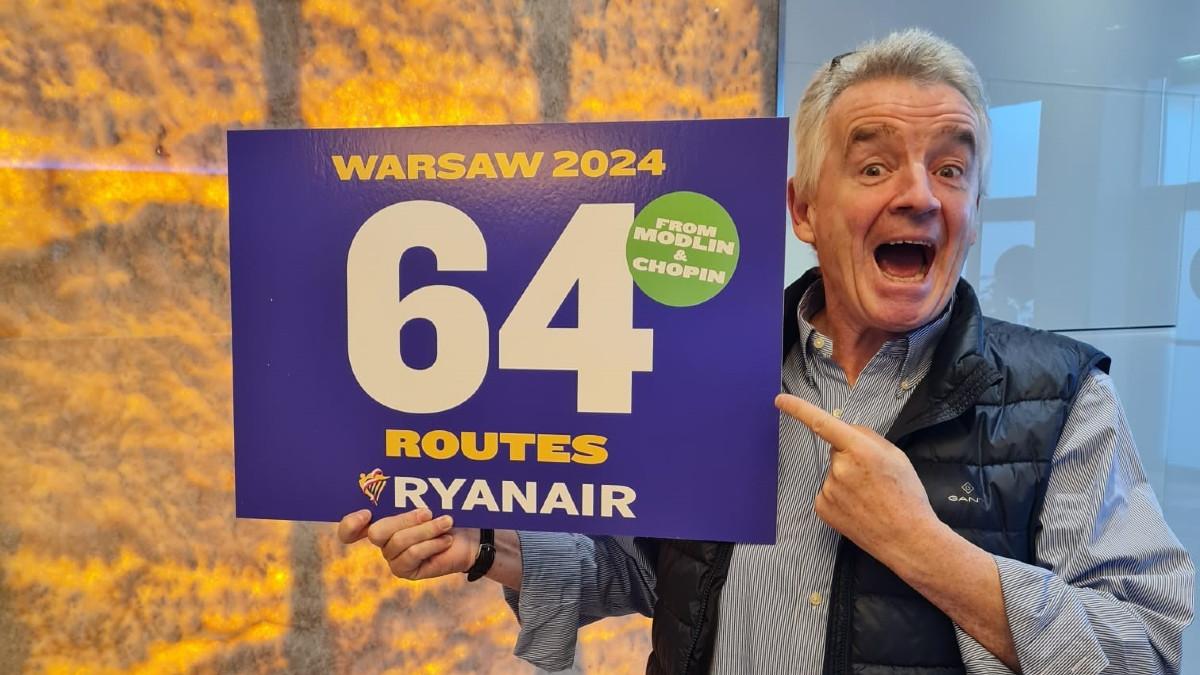 Ryanair zaszalał. Tak wygląda nowa polska siatka połączeń